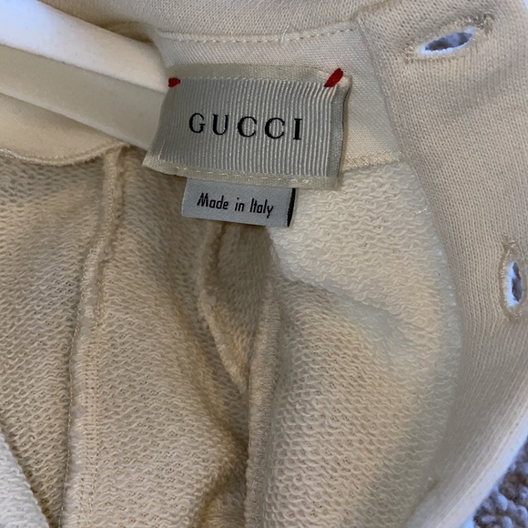 Authentic Gucci Dress Bow Tie Gucci Print 18-24Months Vintage, original dust bag - Picture 6 of 11